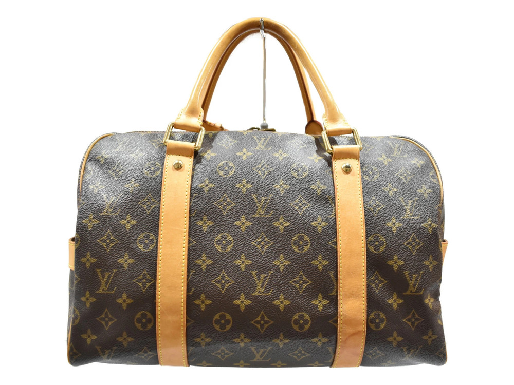 Louis Vuitton Bag Handbag Boston Key Carryall Monogram Padlock Brown